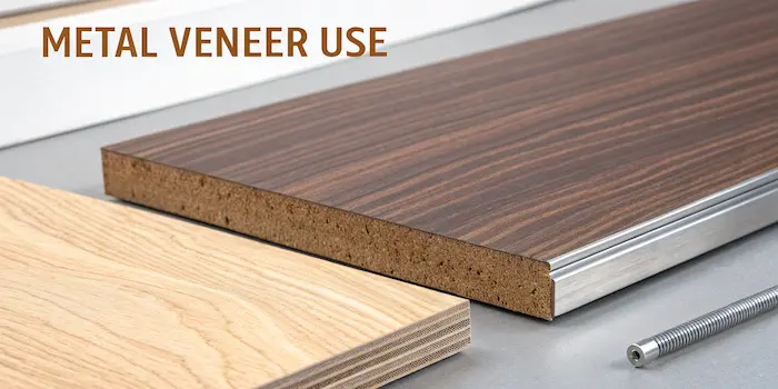 Metal veneer