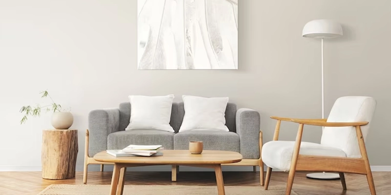 plywood living room